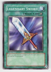 Legendary Sword LOB-040 Yu-Gi-Oh! Common Unlimited Edition