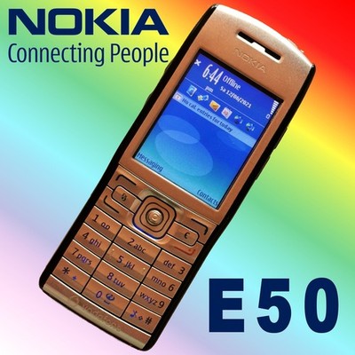 Nokia E50-2 Silber RM-171 Geprüft, Volle Funktion, Top - Voller Lieferumfang OVP