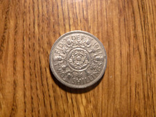 GREAT BRITAIN TWO SHILLINGS 1961 COIN (T599)
