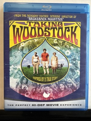 Taking Woodstock (Blu-ray, 2009) Demetri Martin Rare OOP Ang Lee