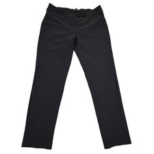Eileen Fisher Pants Womens S Gray P0696M Slim Ankle Stretch Viscose Knit USA