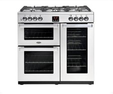 Image of Belling Cookcentre X90G PROF 444411723 90Cm range Cooker - Stainless Steel