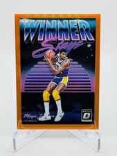 2018 Panini Donruss Optic Magic Johnson Winner Stays Orange Refractor 37/39
