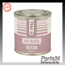 PMA Very High Temperature Paint Black Brushcan 250Ml New