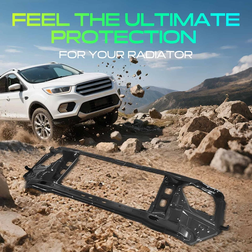 Conjunto de soporte de radiador para Toyota 4Runner 2006-2009 acero SUV 4 puertas 5320135212 Foto 2 de 4