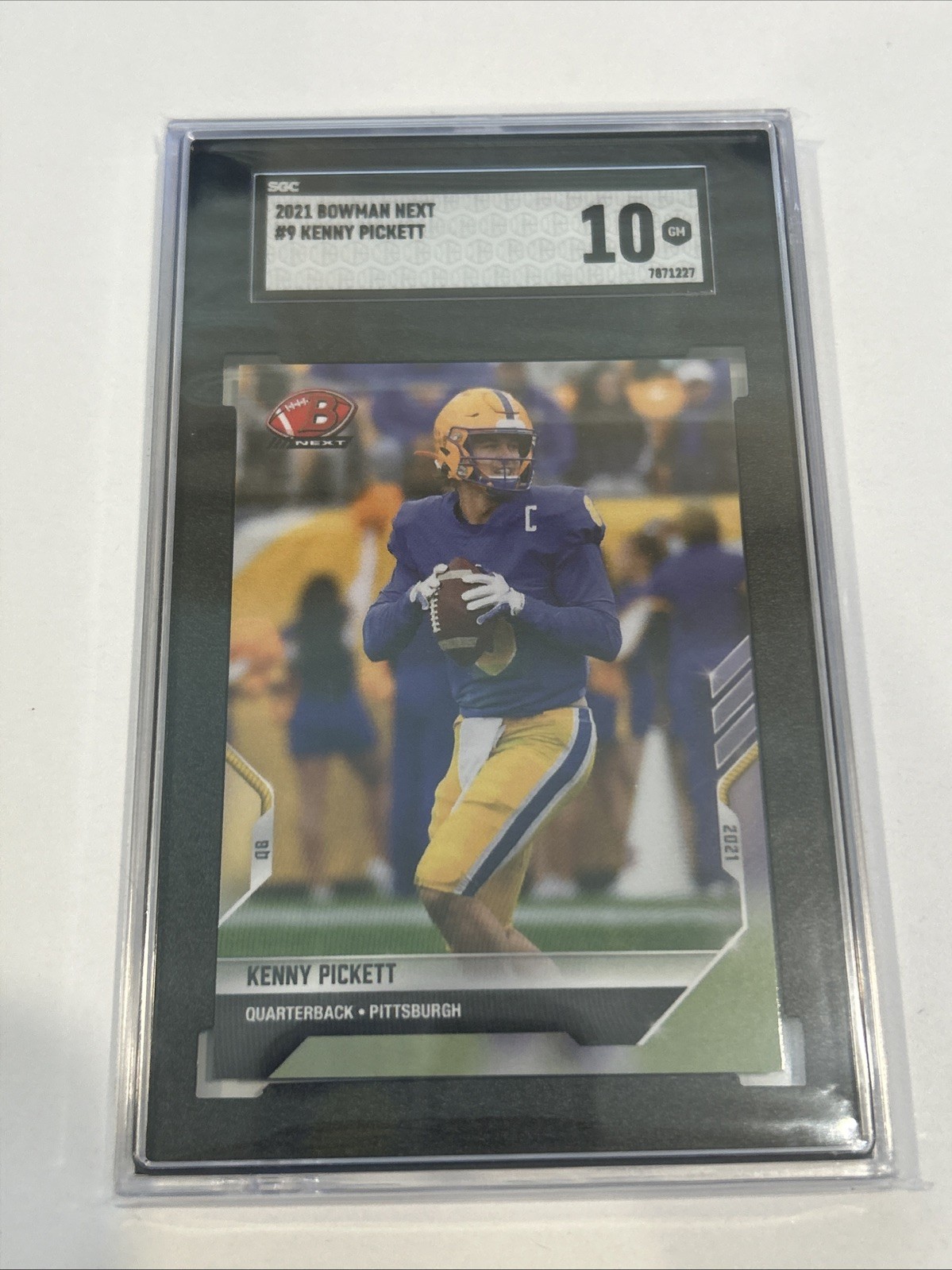 2021 Bowman Next - Kenny Pickett #9 /1877 (RC)