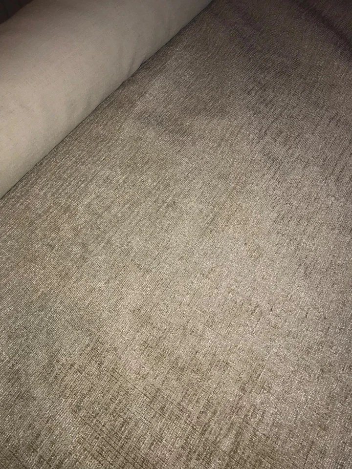 10mx1.45m wide of sage chenille fire retardant upholstery fabric - Image 2 of 4