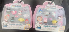 SQUISHMALLOWS SQUISH-A-LONGS - HELLO KITTY - 6 MINI FIGURES - Series 1