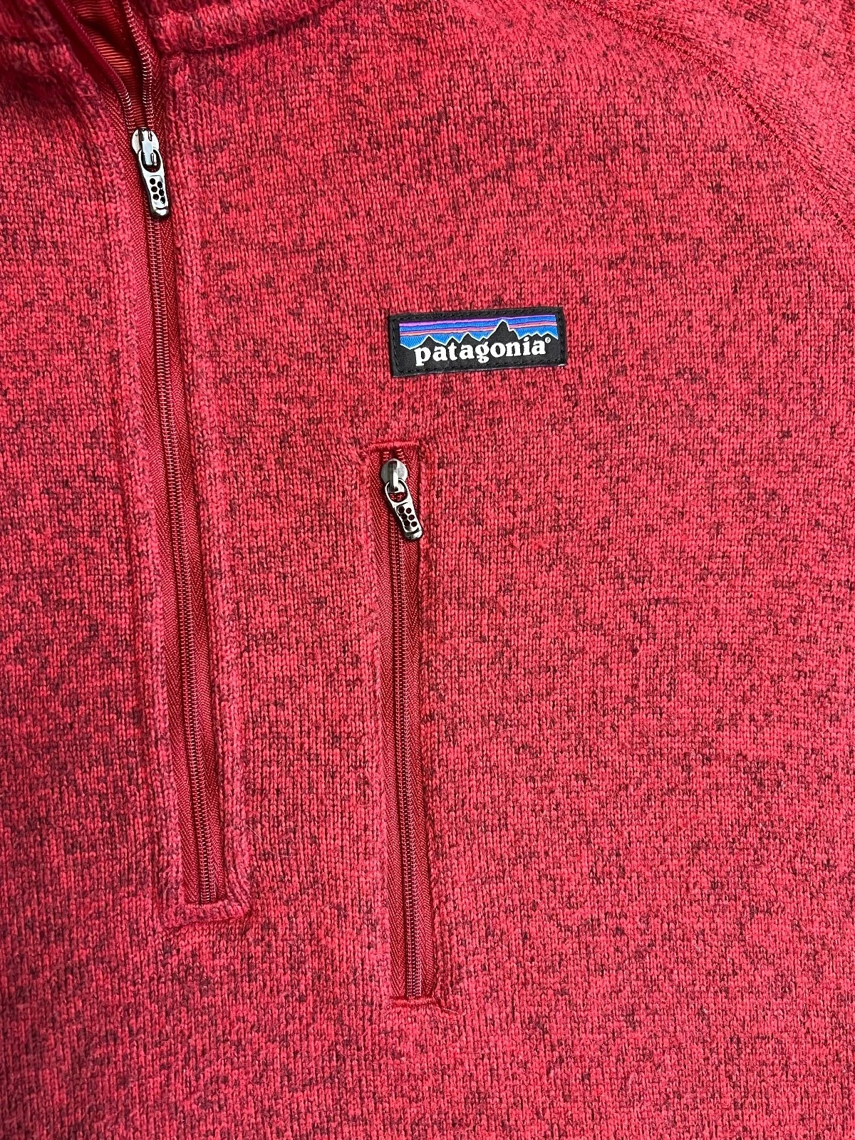 Patagonia Men's Better Sweater 1/4-Zip Fleece Pullover - Size Large - product detail image 3