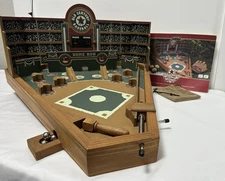 Front Porch Classics Baseball Tabletop Pinball Game, Wooden, Very Good Condition