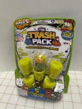 The Trash Pack Series 5 Sewer Trash Toilet 5-Pack Brand New #T1