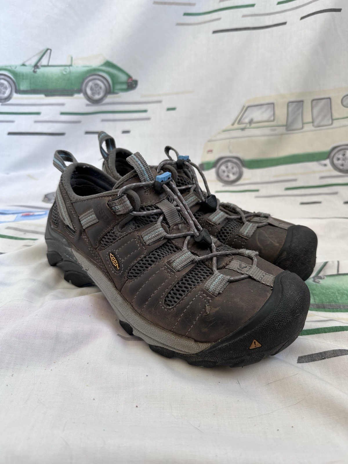 Sandali Keen STEEL TOE scarpe da acqua escursionismo campeggio lavoro Atlanta Cool 2 ESD W 8 5 M 7