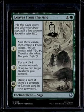 Leaves from the Vine - 185 - Foil - TLA - NM - MTG Magic the Gathering