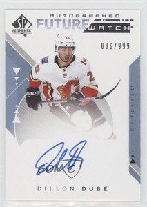2018-19 SP Authentic Auto Future Watch /999 Dillon Dube #194 Rookie Auto RC