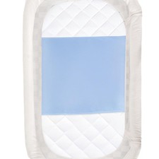 100 Mulberry Silk Bassinet Sleeve for Baby Bald Spots 23 Momme Half Sheet