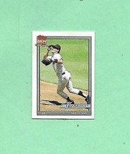 1991 Topps Cracker Jack Series 2 Mini Steve Sax #30 New York Yankees👍