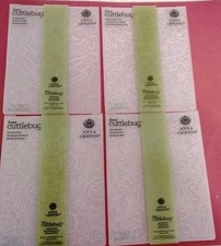 Anna Griffin Cricut Cuttlebug Embossing Folders 4 Garden Roses, Honeysuckle Vine