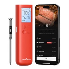 ThermoMaven Smart WiFi Meat Thermometer Accurate, Stable  Unlimited Range BBQ