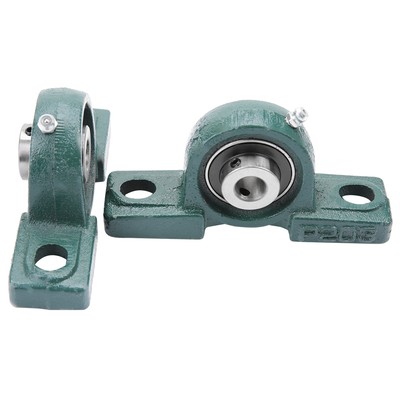 2 Pcs UCP205 25mm Self Alignment Pillow Block Bearing Mounted Unit Bearing CU