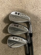 Callaway Jaws Raw Golf Wedges 50/54/60 Degree Steel Wedge Flex Half Inch Shorter