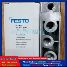 New VL-5-1/4 Festo 9199 Fast Shipping Pneumatic Valve
