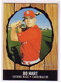 2003 Bowman Heritage Bo Hart #202 card