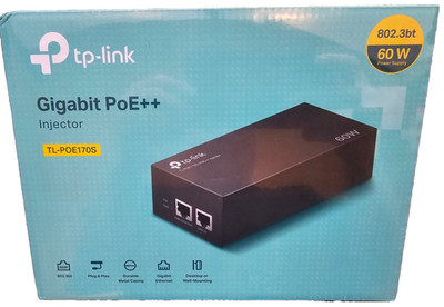tp-link Gigabit Power Injector PoE++ 170S 802.3bt 60w - New in original box