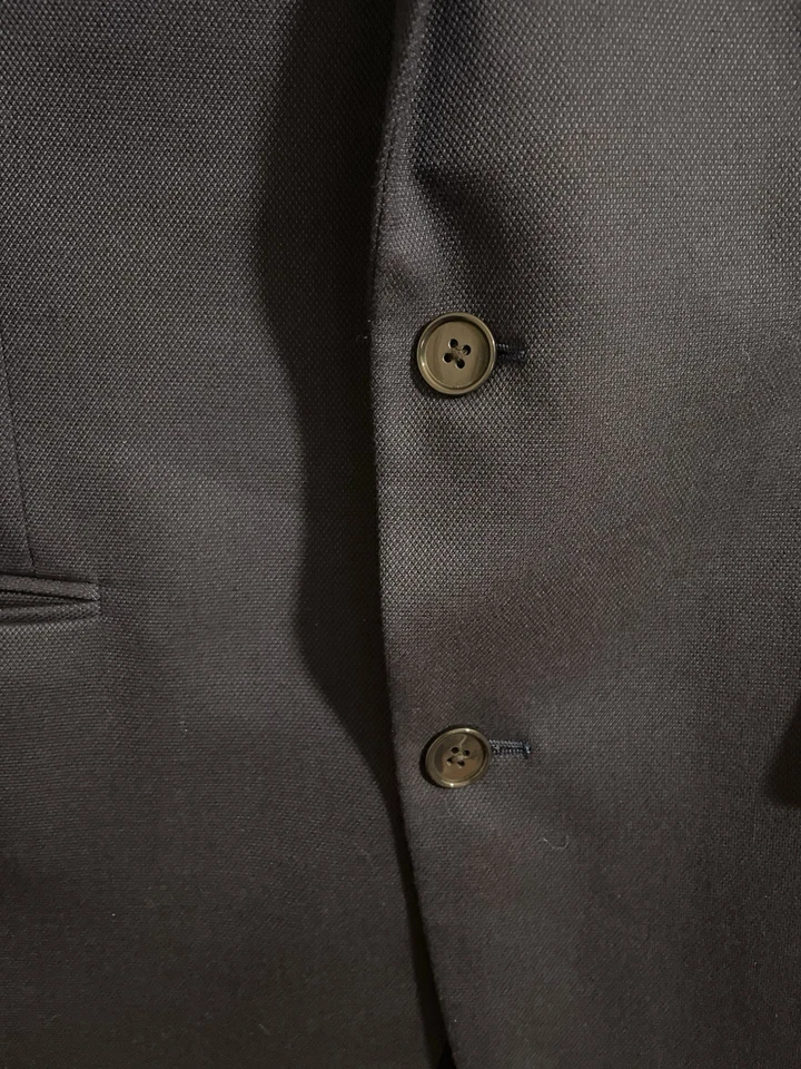 Apt. 9 Blazer Para Hombres 44R Azul Marino Premier Flex Performance Calce Ajustado Abrigo Deportivo Elástico Foto 3 de 4