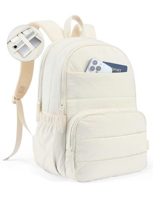 Travel Backpack for Women 15.6 Inch College Laptop Backpack Water Resistant W...