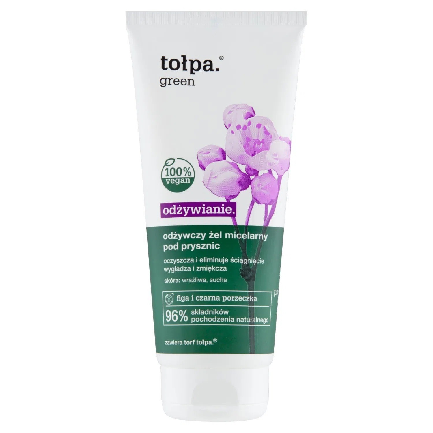 Tolpa Green Nourishing Shower Micellar Gel Gentle Cleansing And Care 200ml