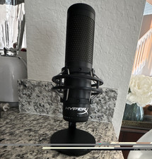 HyperX ProCast Black Condenser Desktop Microphone with Desktop Stand