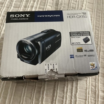  Sony HDR-CX150 Handycam Camcorder - Black Noir