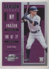 2018 Chronicles Contenders Optic Purple Mojo Prizm 43/99 Clint Frazier #3 1p5