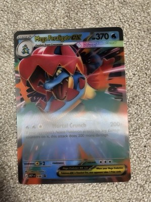 Pokemon Mega Feraligator Ex Jumbo Oversized Card