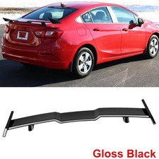 57 For Chevy Cruze Car Rear Trunk Spoiler Trd Style Wing Lip Gloss Black