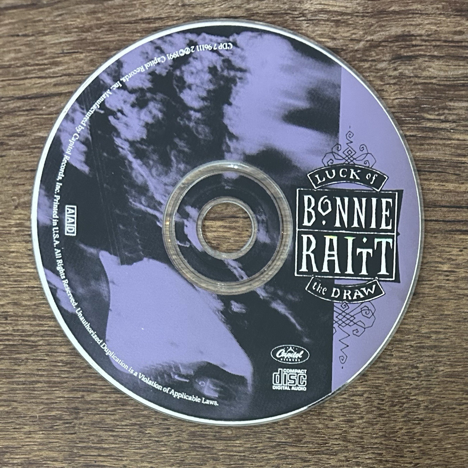 Luck of the Draw by Raitt, Bonnie (CD, 1991)