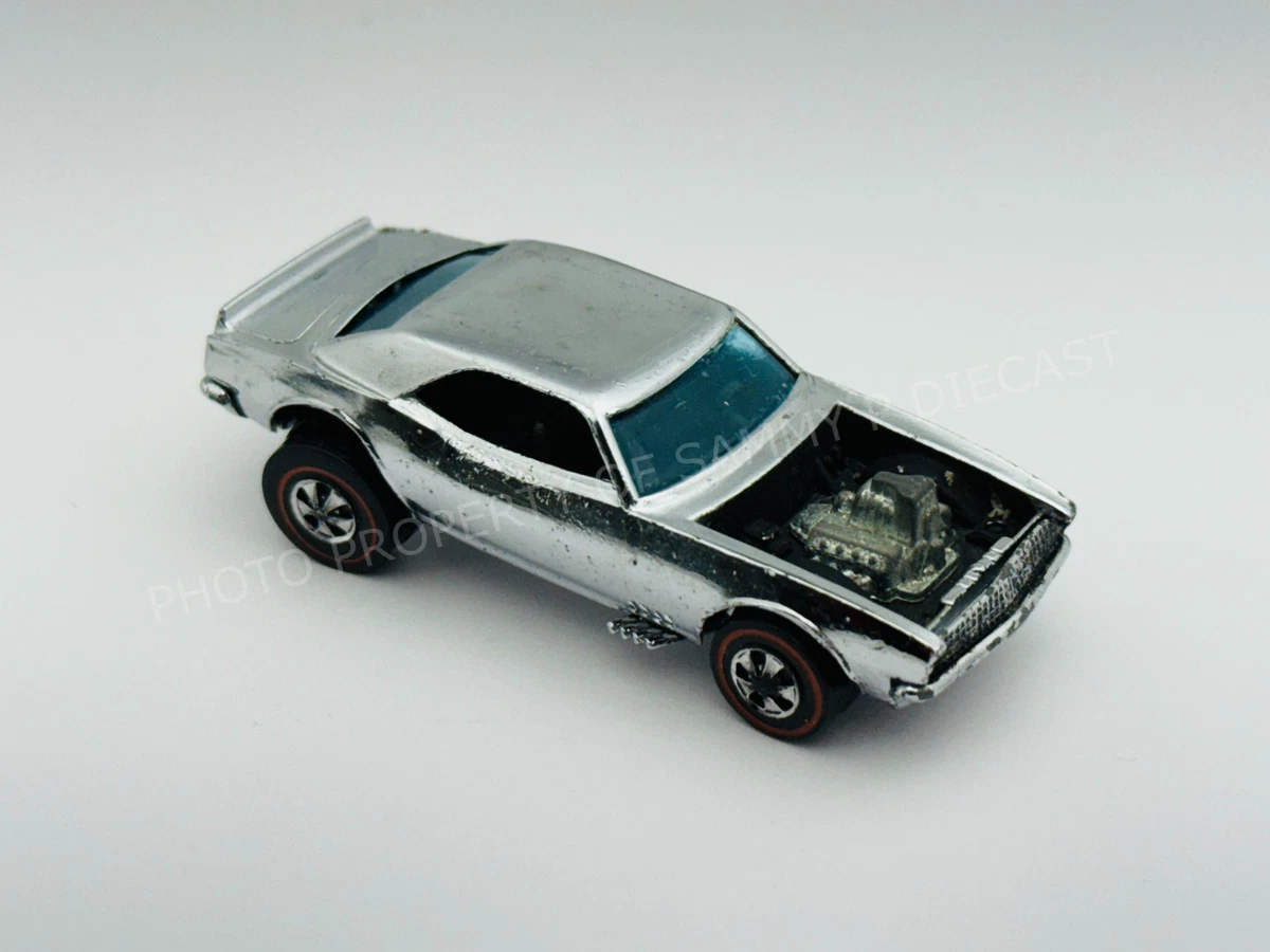 Hot Wheels Heavy Chevy Chrome In Vintage Manufacture Diecast Cars
