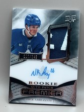 2022-23 UD Premier Rookie BEAUTIFUL  Patch Auto Nicholas Abruzzese /249
