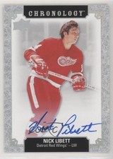 2018-19 Upper Deck Chronology Franchise History Nick Libett #FH-DE-NL Auto a2v