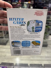Winter Games (Nintendo Entertainment System NES) In Box - Tested!