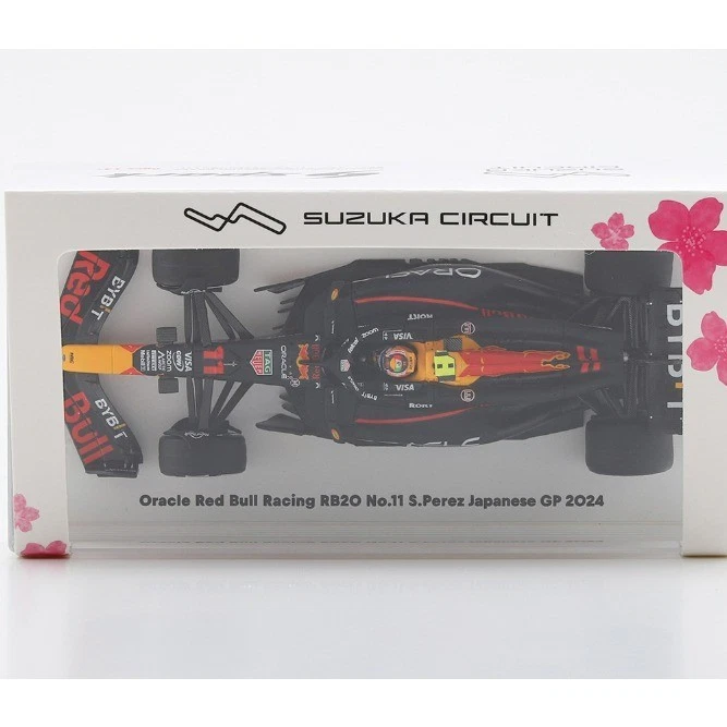Spark 1/43 Red Bull RB20 Japanese GP 2024 Sergio Perez Suzuka LTD SCS246 - Image 3 of 4