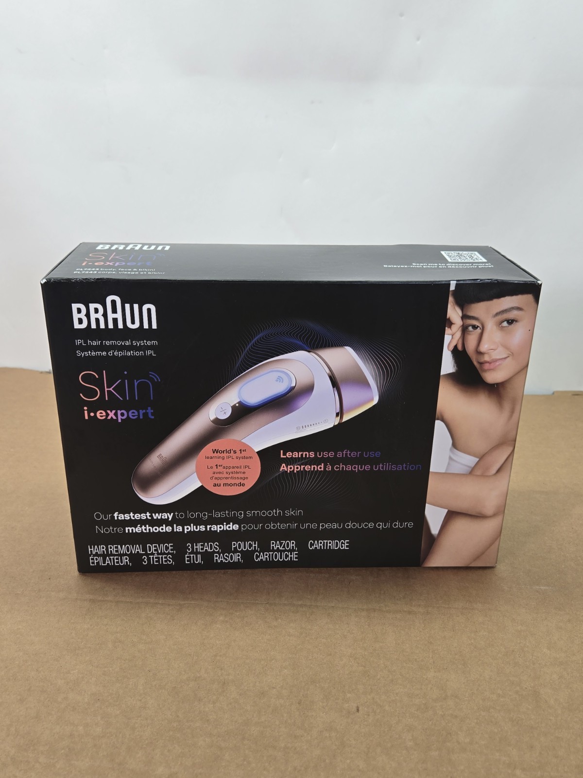 Braun Skin i-Expert IPL Hair Removal System Smart App Guided
