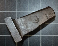 ATHA - 2" - BLACKSMITH FLATTER HAMMER HEAD - VERY GOOD