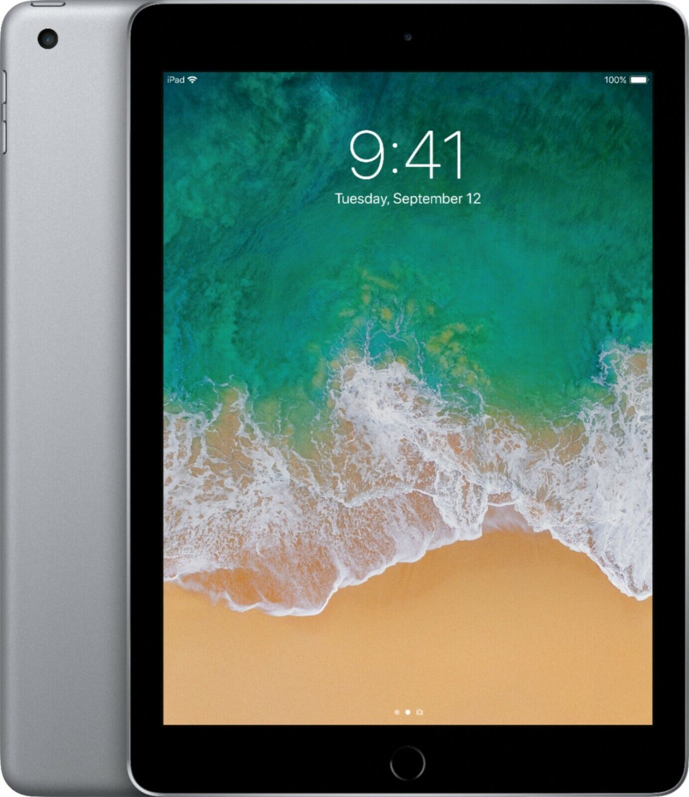 Apple iPad 5th Gen (ipad 5) 32GB, Wi-Fi , 9.7Inch - Space Gray - Excellent