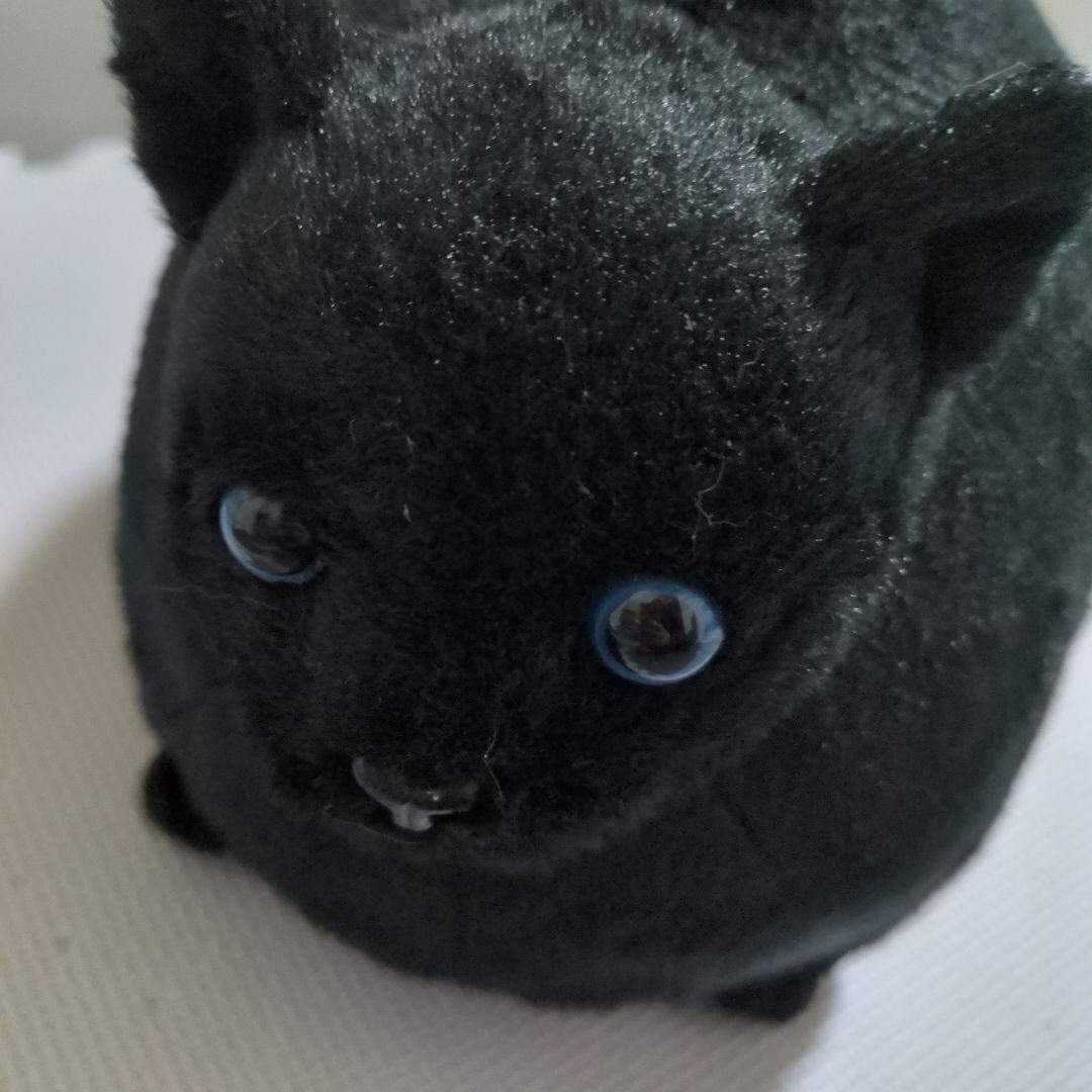 Peluche Fatty Zoo Gatto Calico Giapponese – 9cm, Kawaii, Mini Mikeneko, Nuovo, Made In Japan - 6