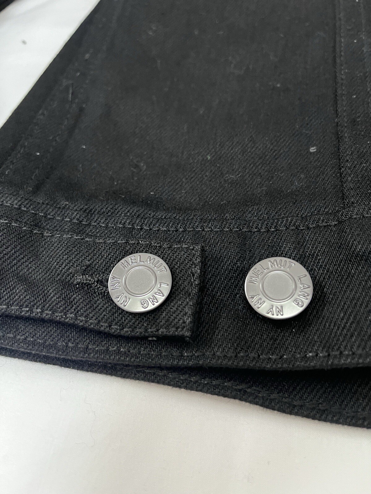 Rare Helmut Lang 87 Jacket in Pure Black - Size XS, Brand New image 5