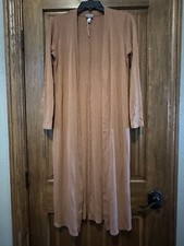 New Day Women  s Size XS runs like Small Burnt Orange Duster Cardigan. So Cute