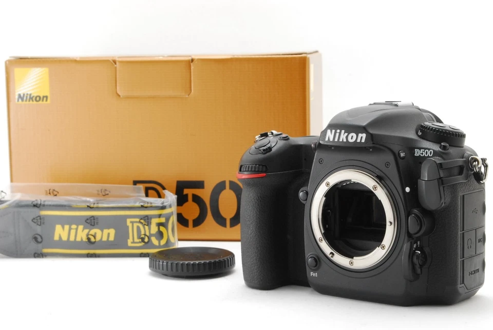 [ Near MINT/BOX ] Nikon D500 20.9MP Digital SLR DSLR Camera Body From JAPAN - Image 3 of 4