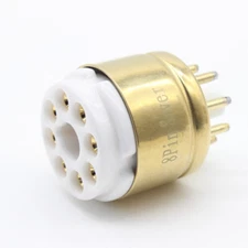 8Pin Octal Socket Tube Saver EL34 KT88 6SN7 6V6 6CA7 5U4G 5Z3 274B 6F8G Ceramic