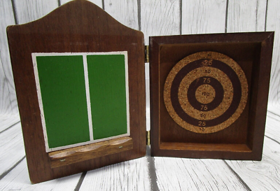 pub ＆ lodging wood darts case Pub & lodging wood darts case